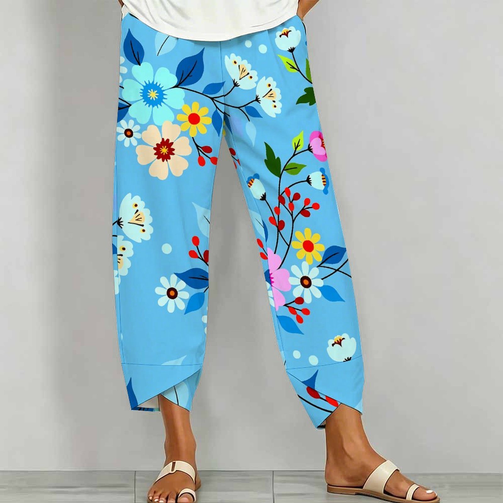 Fashion Street Yoga - Eleganckie spodnie sportowe, spodnie w stylu