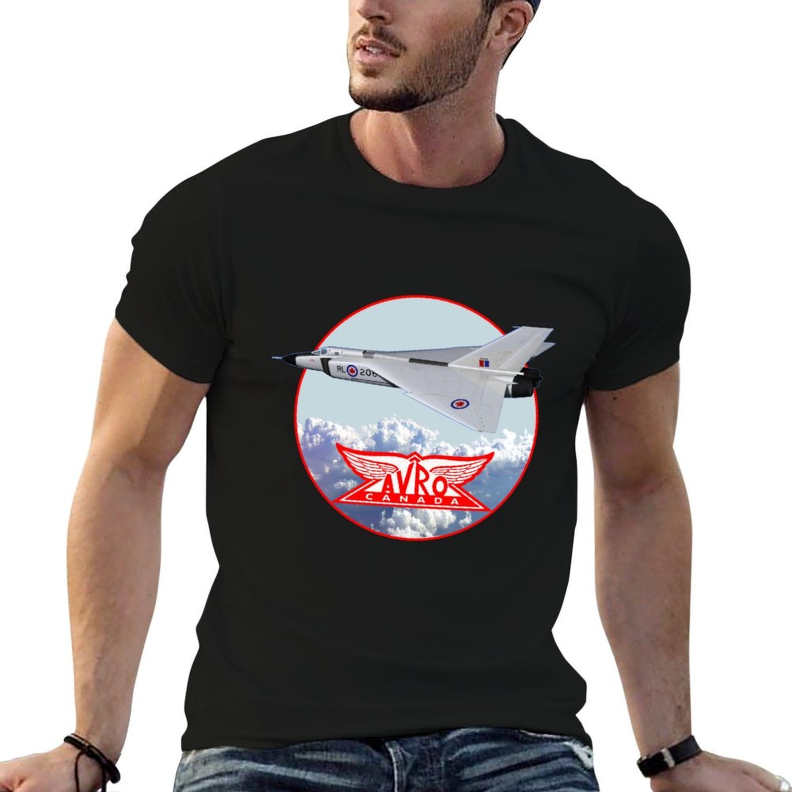 Street Fashion Canada - Koszulka Avro Arrow Avro Canada, modna