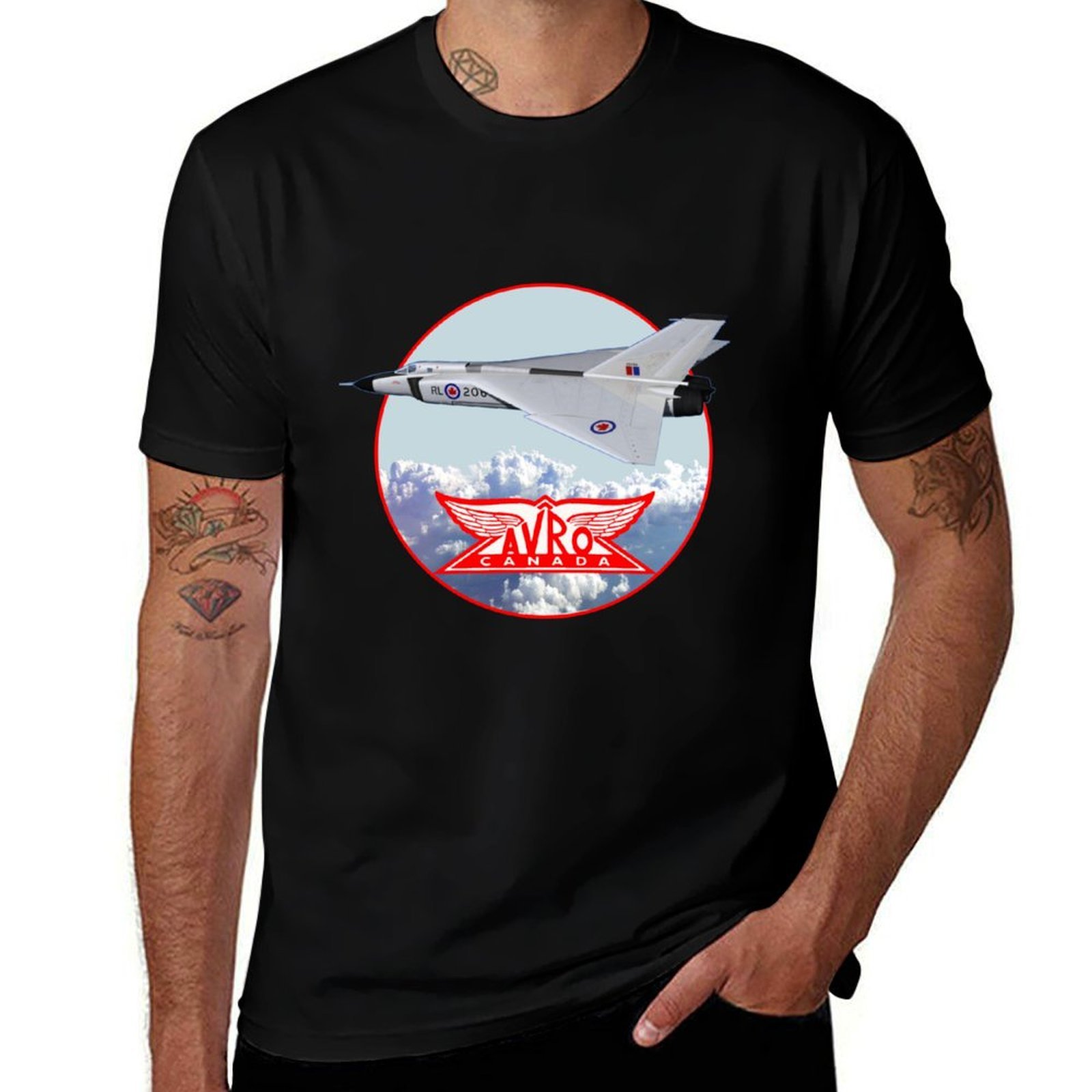 Street Fashion Canada - Koszulka Avro Arrow Avro Canada, modna