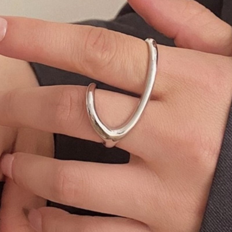 Street Fashion Rings - Pierścionek PANJBJ ze srebra próby 925