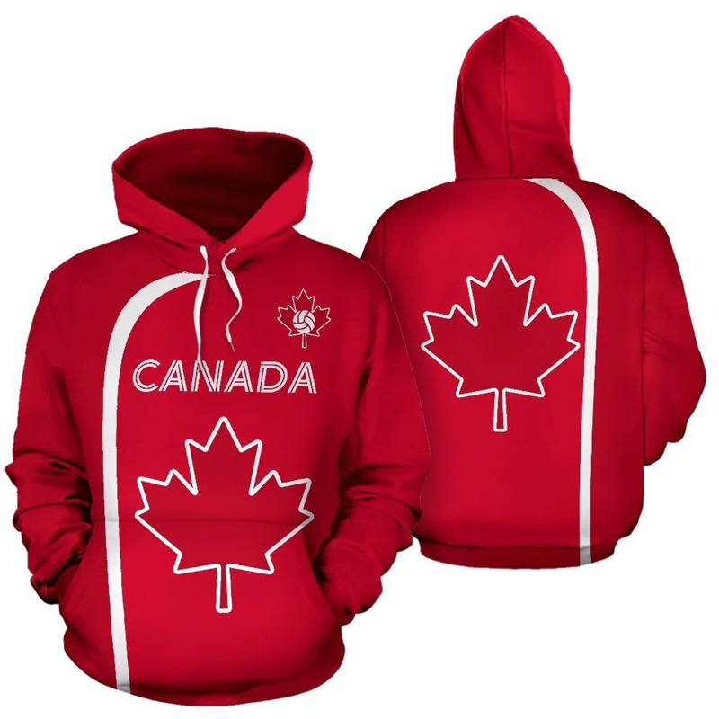 Street Fashion Canada - Bluza z kapturem z kapturem w