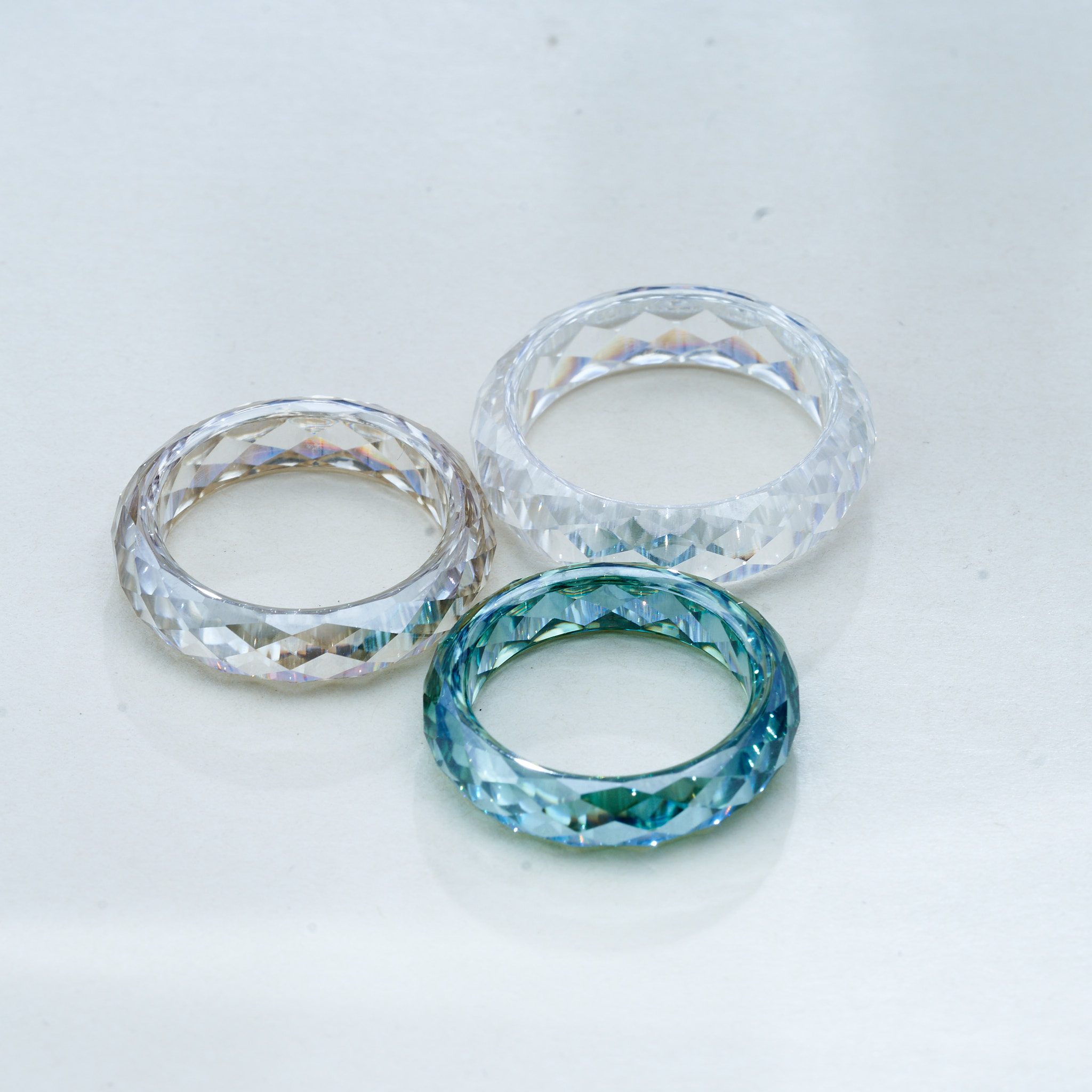 Street Fashion Rings - Pierścionek z moissanitem D-Color VVS1 w