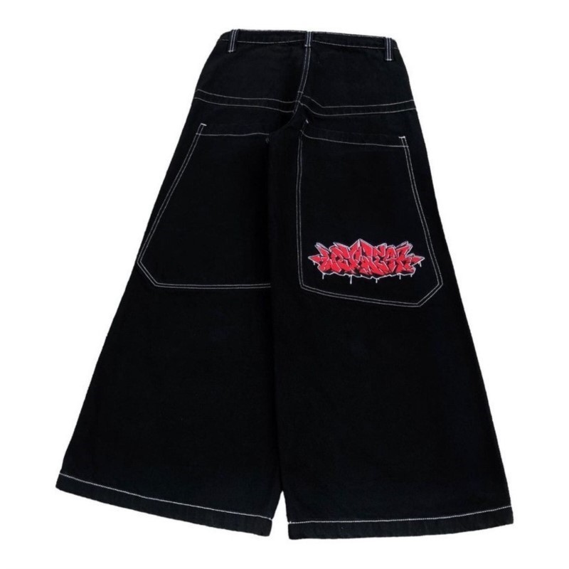 Street Fashion Jeans - Amerykańskie modne hip-hopowe luźne jeansy damskie