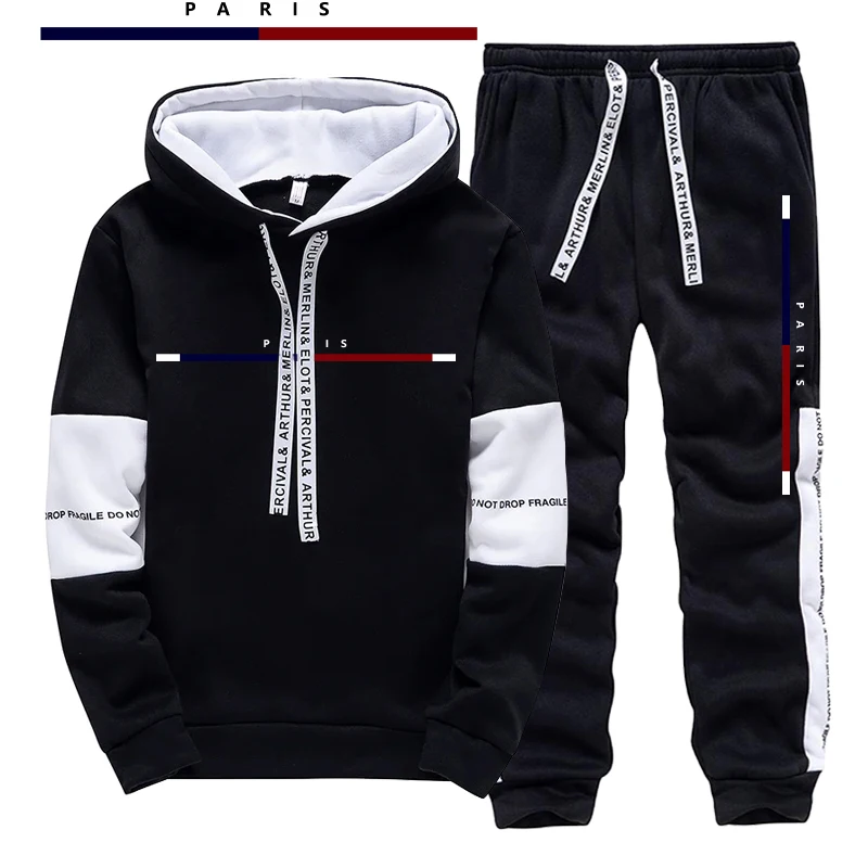 Street Fashion Outfit - Męski zestaw z nadrukiem w stylu