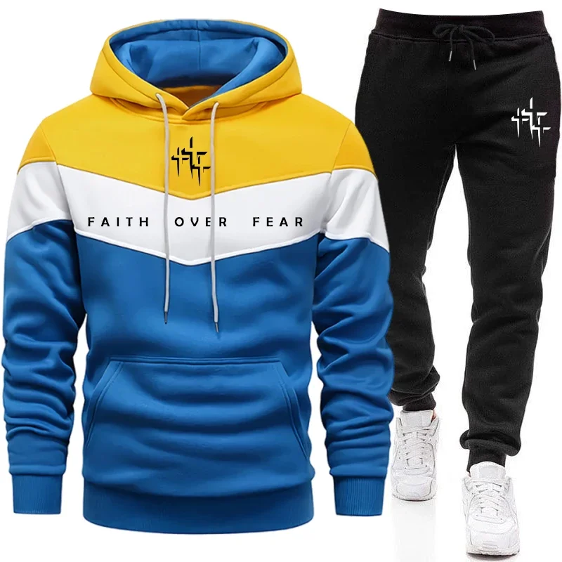 Męski dres z kapturem i spodni – Street Fashion Outfit recenzja i cena