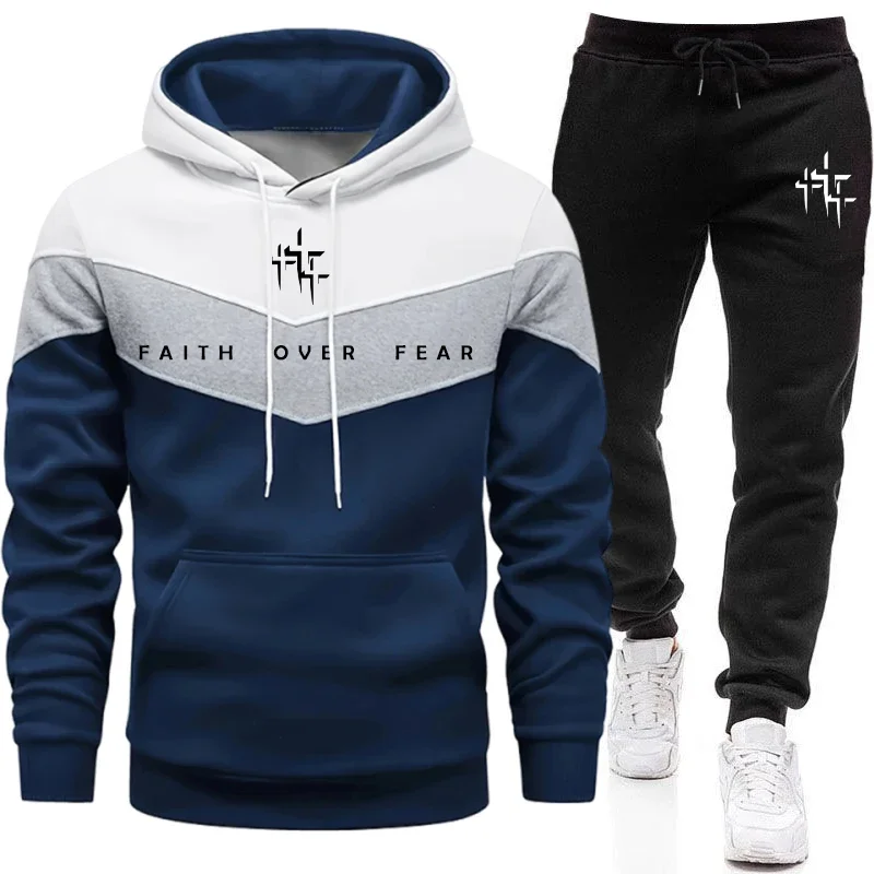 Męski dres z kapturem i spodni – Street Fashion Outfit recenzja i cena
