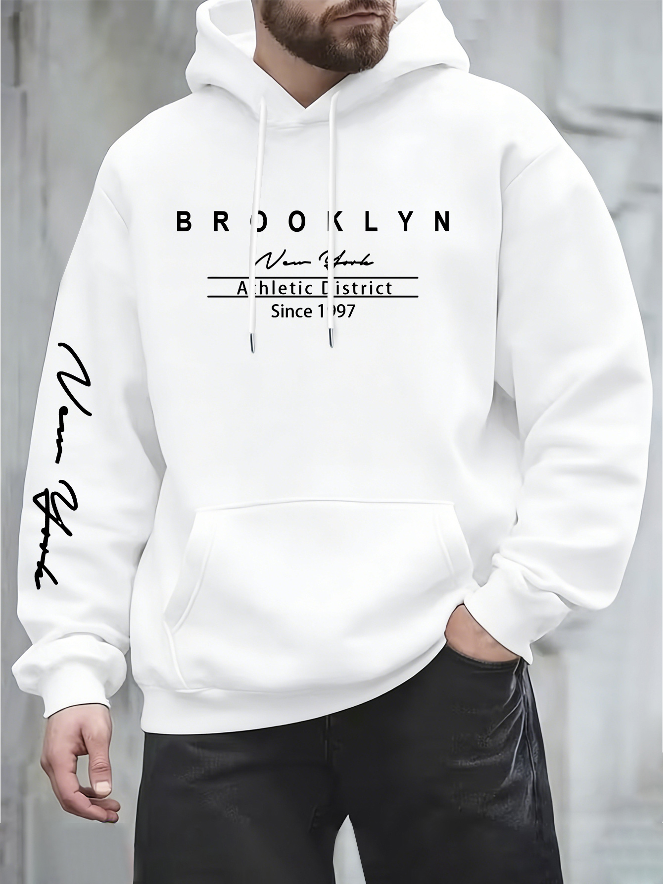 Męska bluza z kapturem w stylu – Street Fashion Of New York recenzja i cena