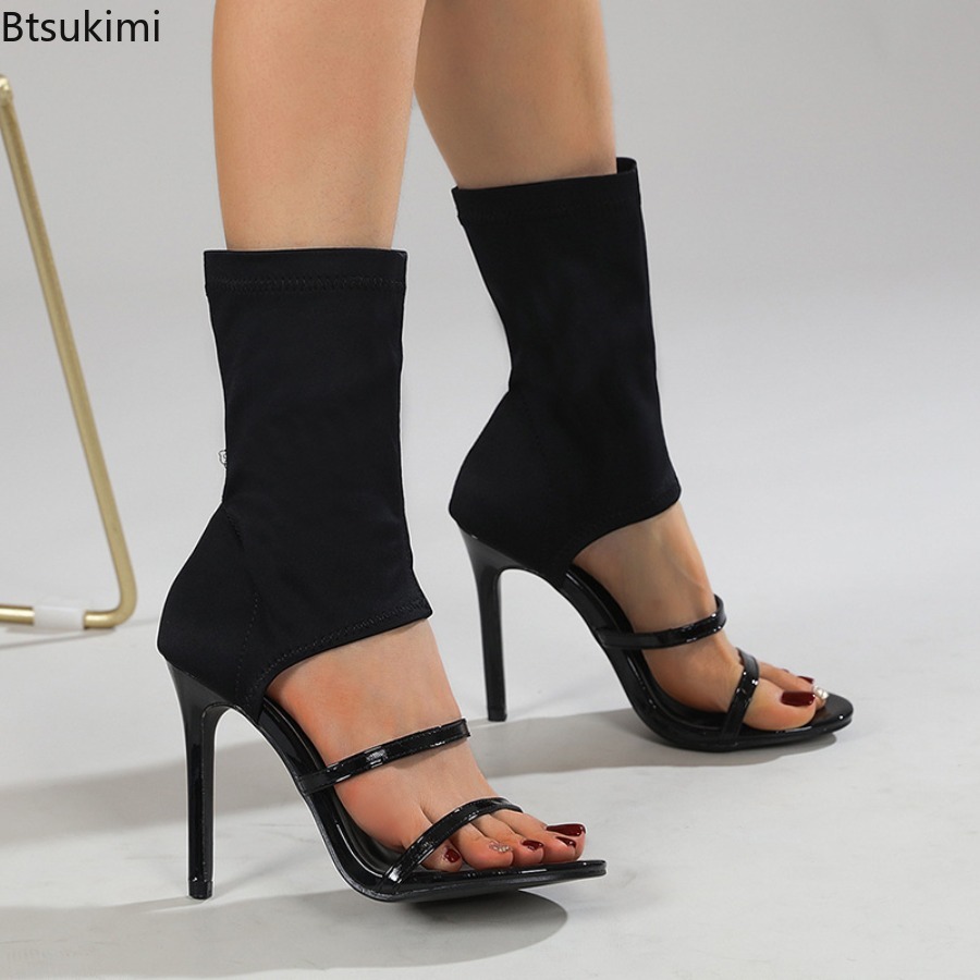 Seksowne elastyczne botki na w – Street Fashion Outfit recenzja i cena