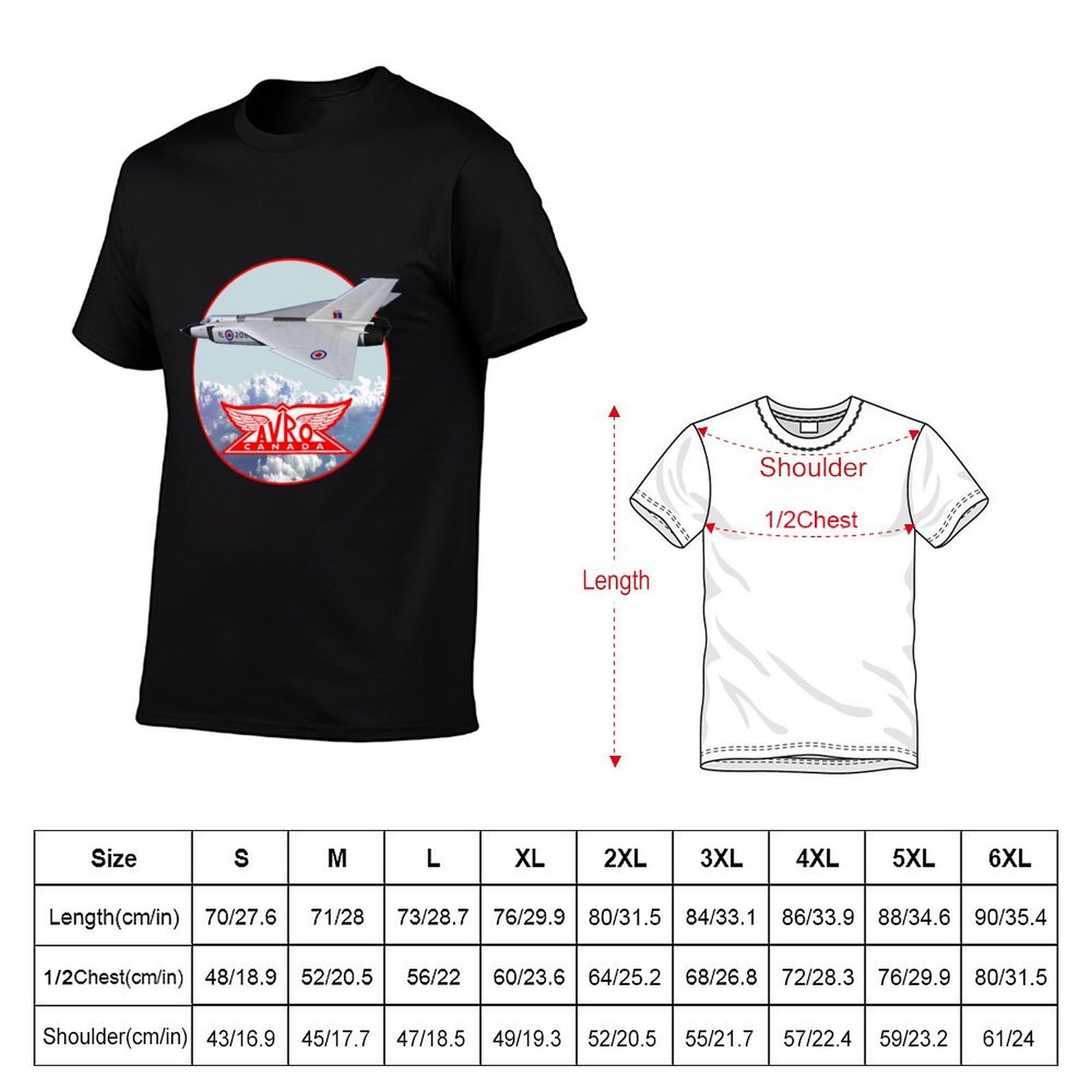 Koszulka Avro Arrow Avro Canad – Street Fashion Canada recenzja i cena