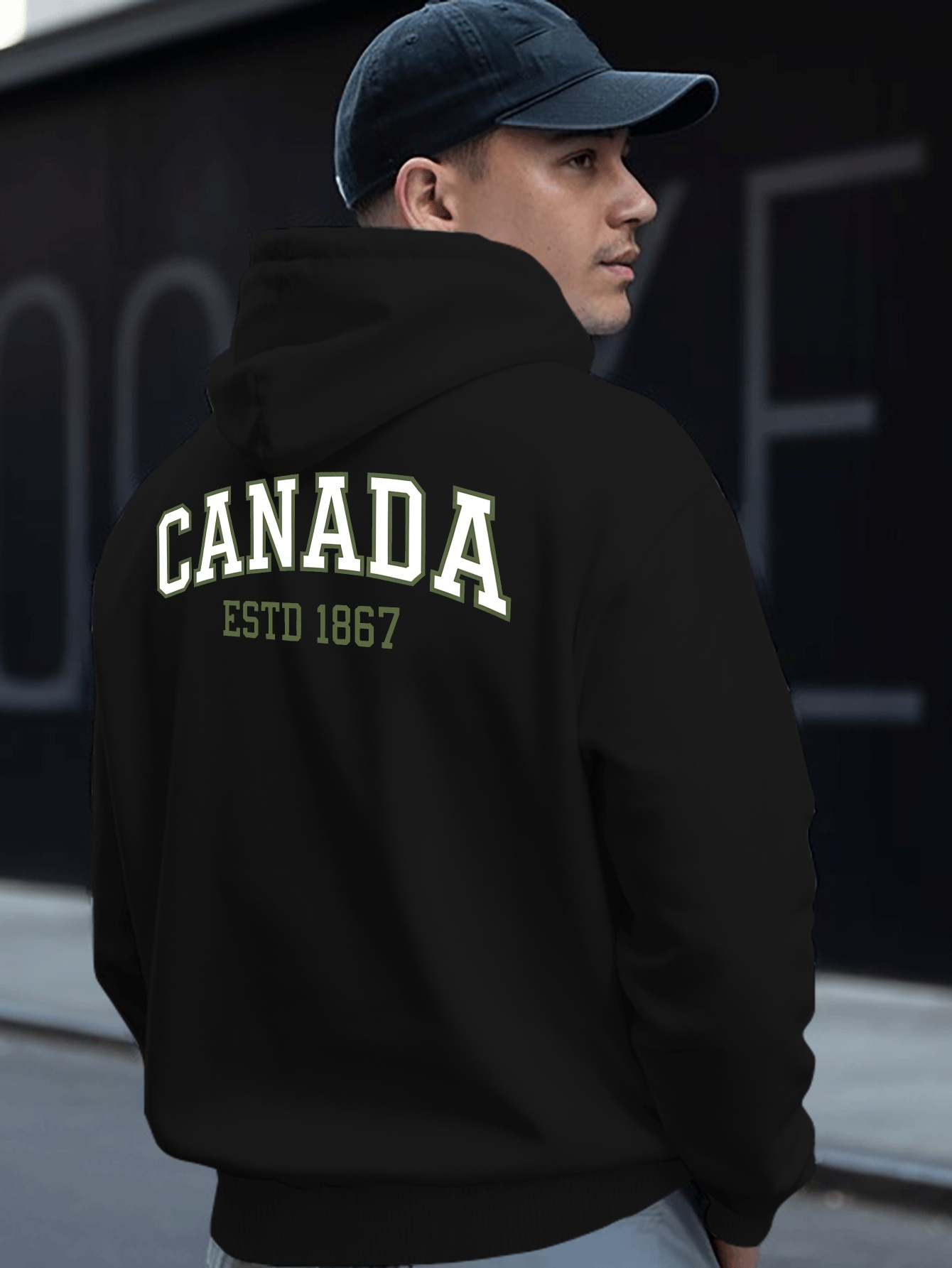 CANADA ESTD 1867 Męska bluza z – Street Fashion Canada recenzja i cena