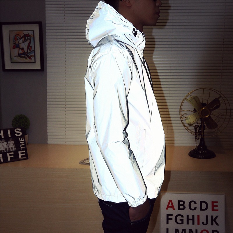 Kurtka wiatrówka LED dla par,  – Reflective Jacket Running recenzja i cena