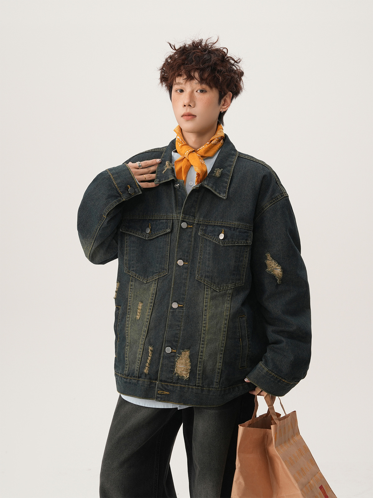 Amerykańska kurtka jeansowa w  – Street Fashion Denim recenzja i cena