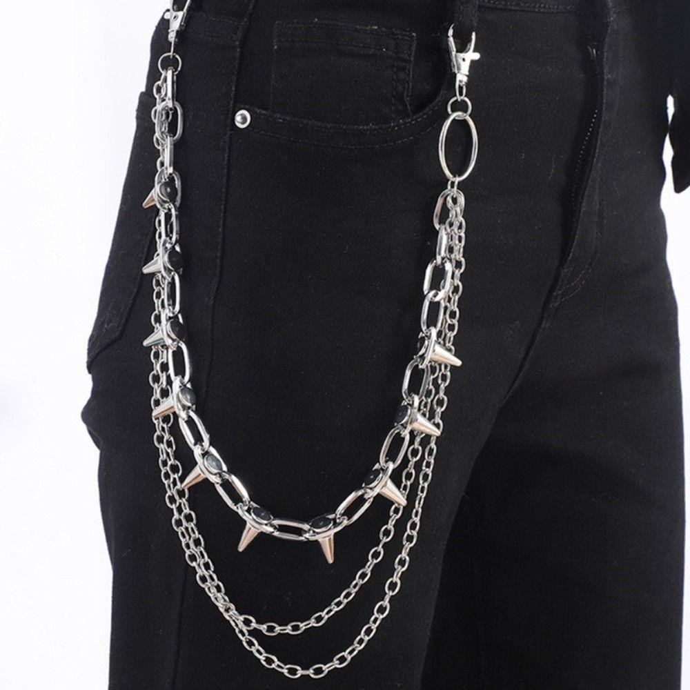 Unisexowy łańcuch na spodnie w – Street Fashion Rings recenzja i cena