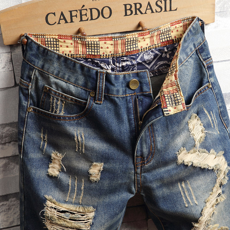 Podarte dżinsowe szorty hip-ho – Street Fashion Jeans recenzja i cena