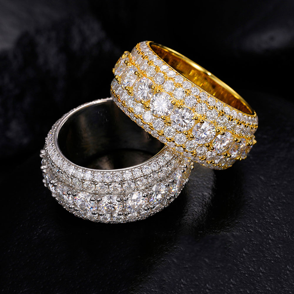 Pierścionek z moissanitem, wyk – Street Fashion Rings recenzja i cena