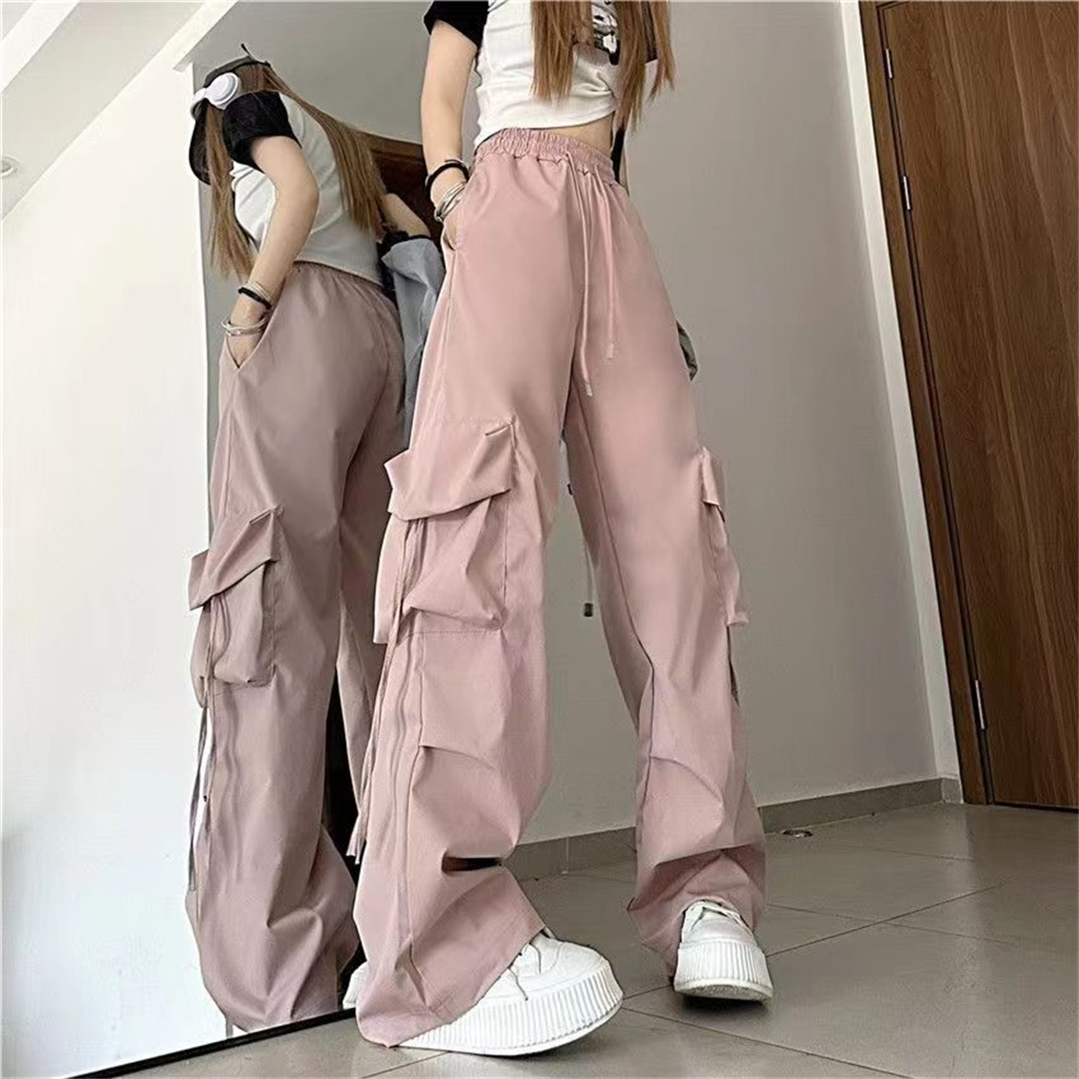Spodnie damskie w stylu high s – Street Fashion England recenzja i cena