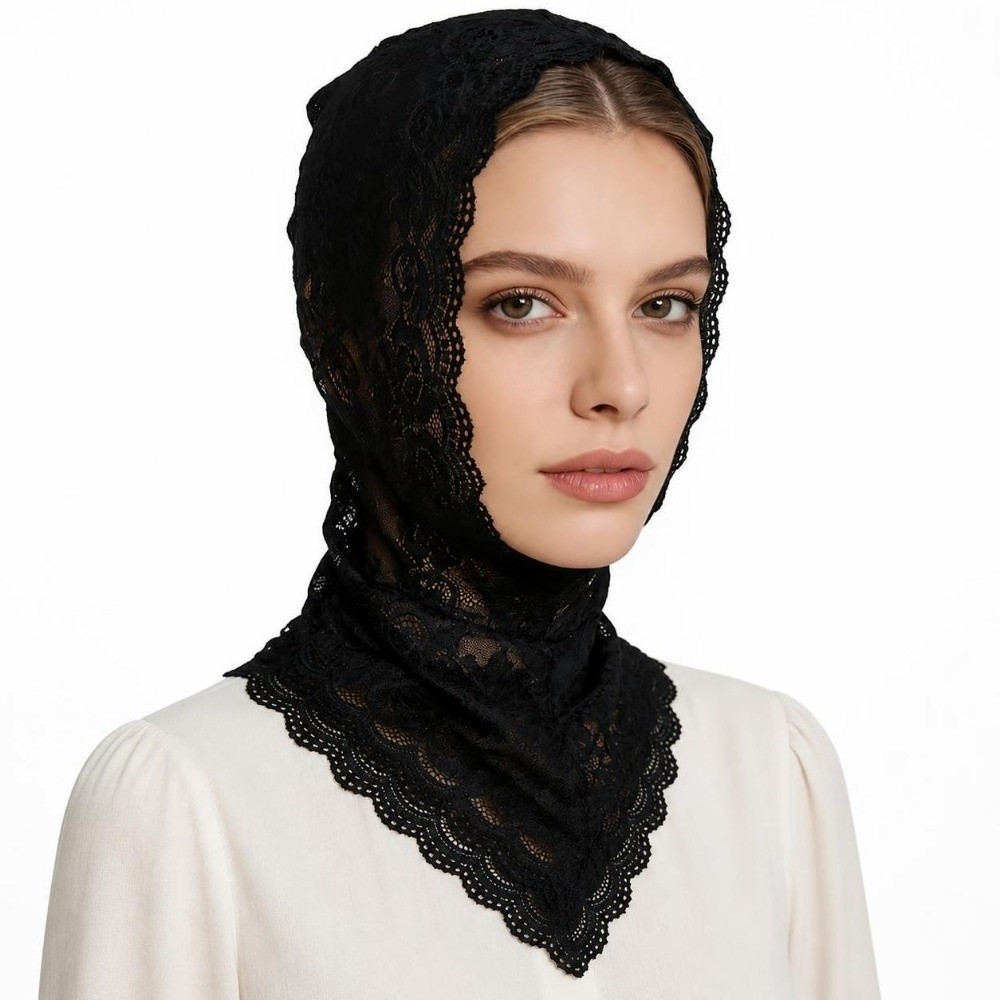 Koronkowe ozdobne turbanowe cz – Street Fashion Hijab recenzja i cena