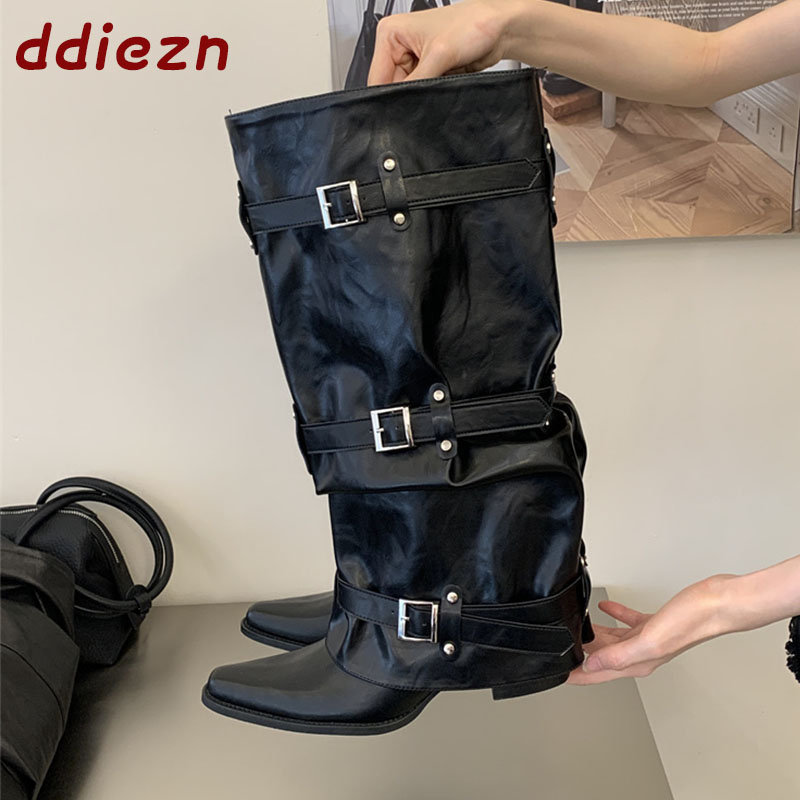 Czarne Nowe Jesienno-Zimowe Da – Street Fashion Lady recenzja i cena