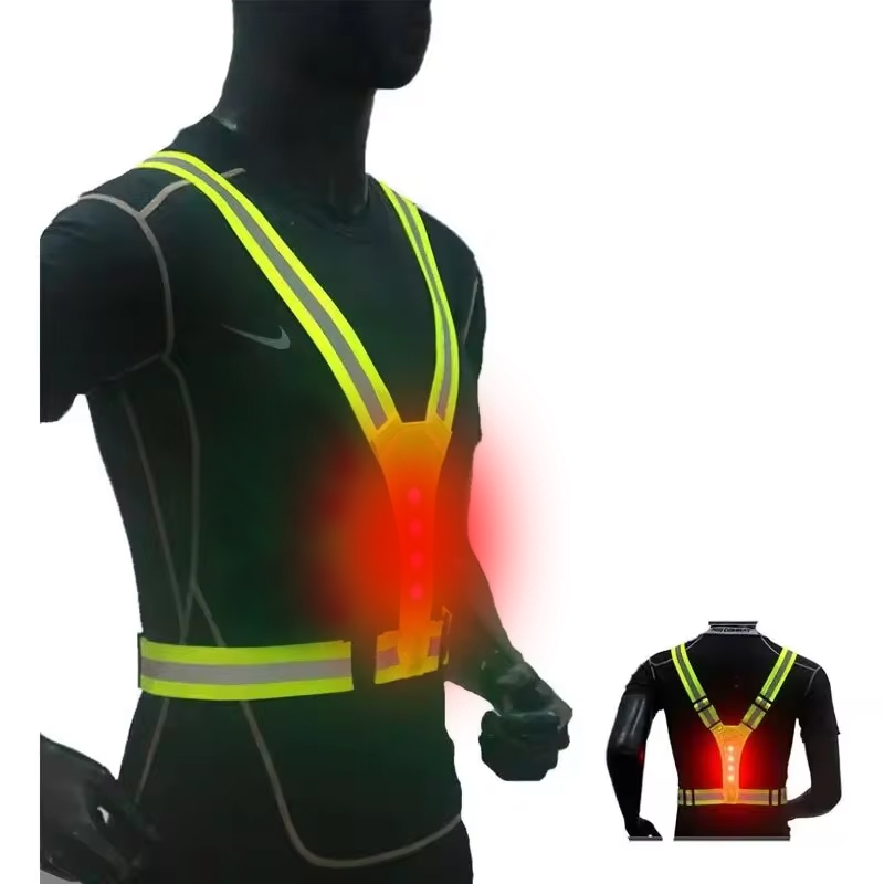 Kamizelka LED do biegania, odb – Reflective Jacket Running recenzja i cena
