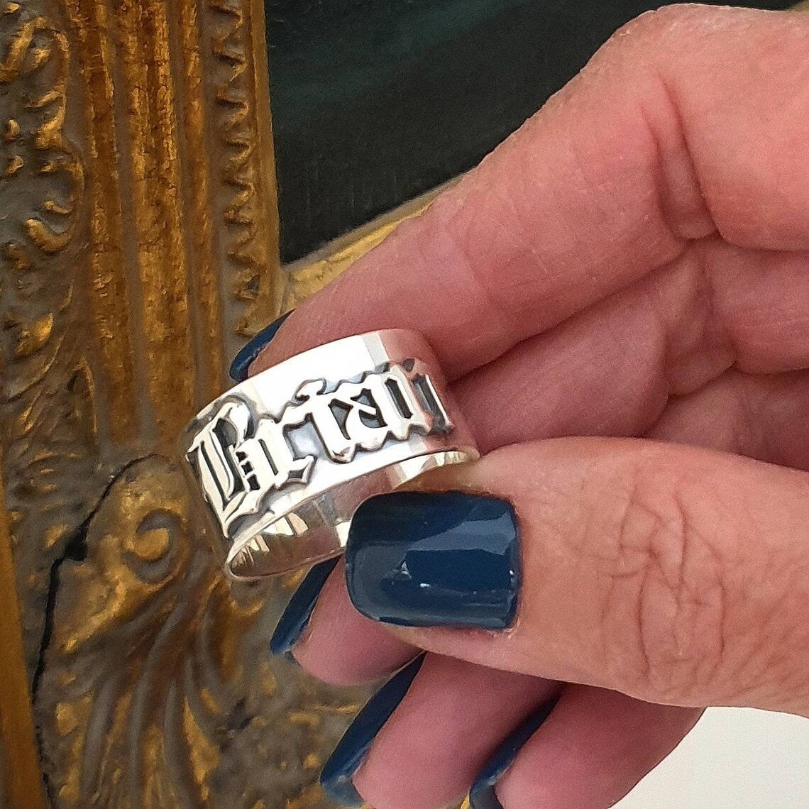 12MM męskie gotyckie pierścion – Street Fashion Rings recenzja i cena