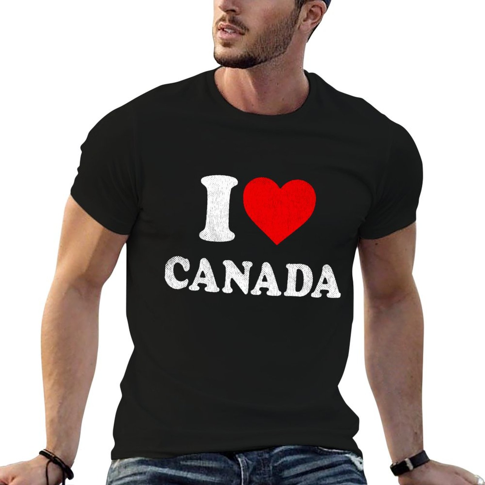 Koszulka I Love Canada, pamiąt – Street Fashion Canada recenzja i cena