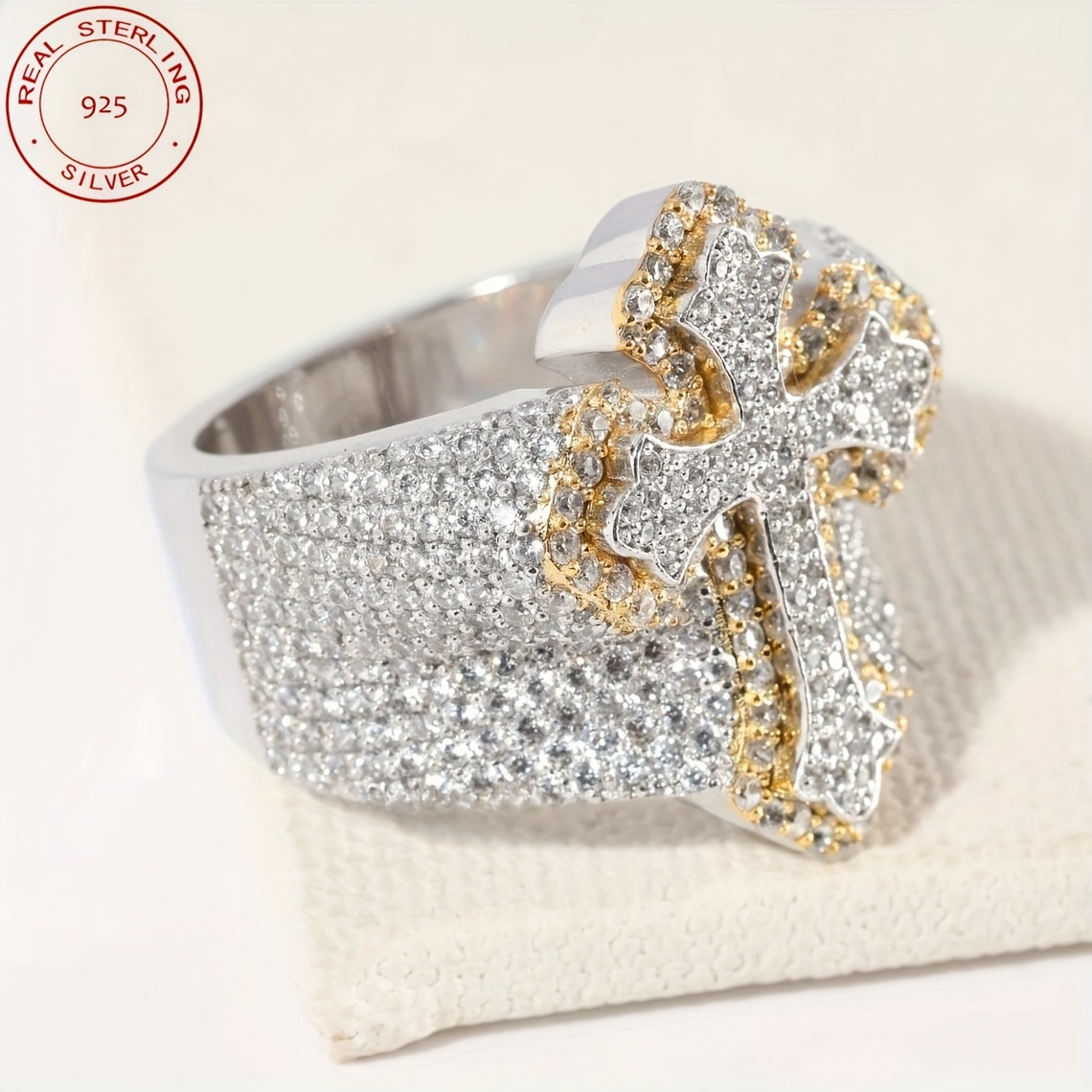 Nowość 2025: Pierścień Krzyż z – Street Fashion Rings recenzja i cena