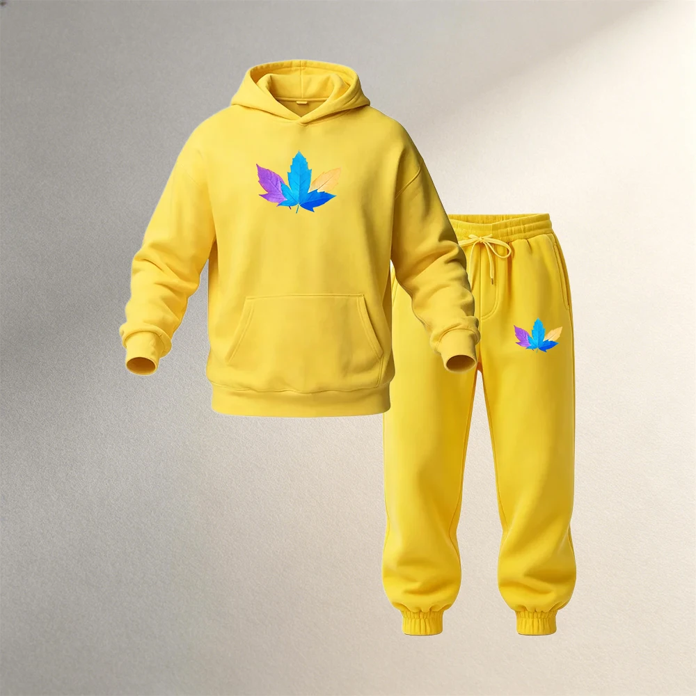Męskie zestawy bluz z kapturem – Street Fashion Outfit recenzja i cena