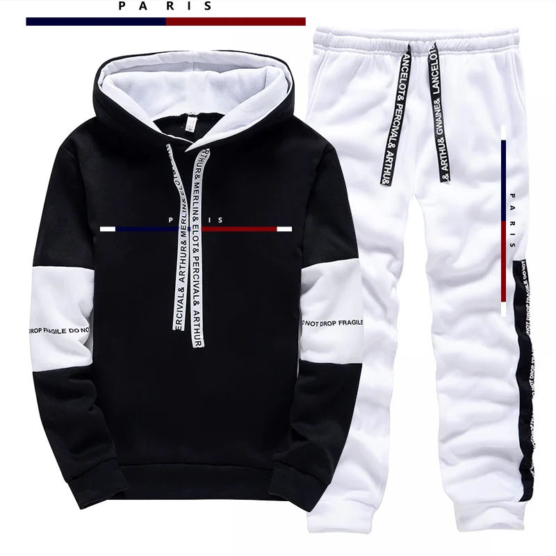 Męski zestaw z nadrukiem w sty – Street Fashion Outfit recenzja i cena