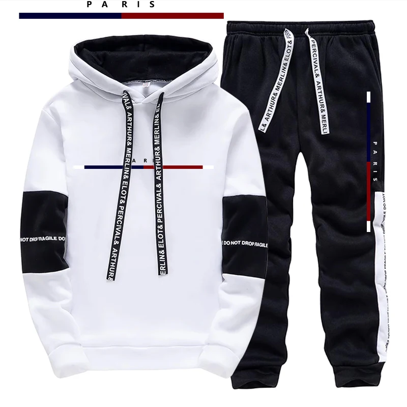 Męski zestaw z nadrukiem w sty – Street Fashion Outfit recenzja i cena